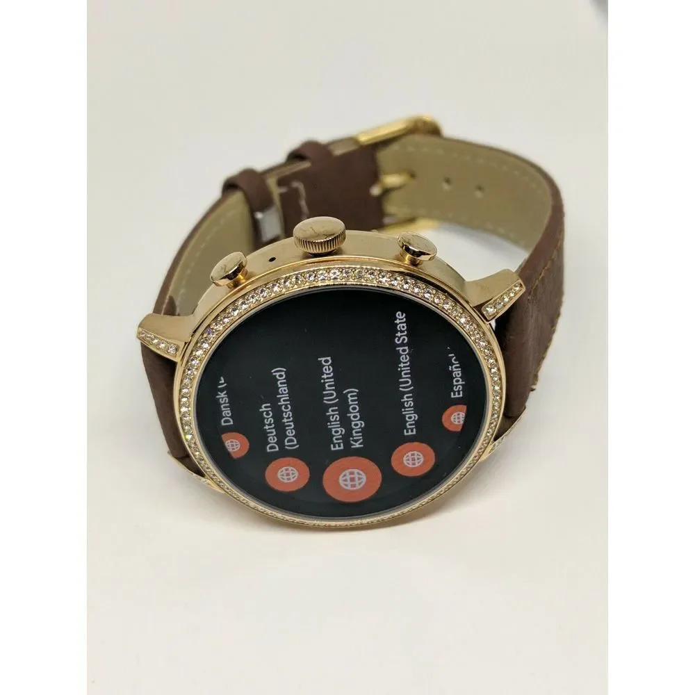 Fossil Gen 4 Authentic Digital Dial Smart Watch Custom Band FTW6011 BK296